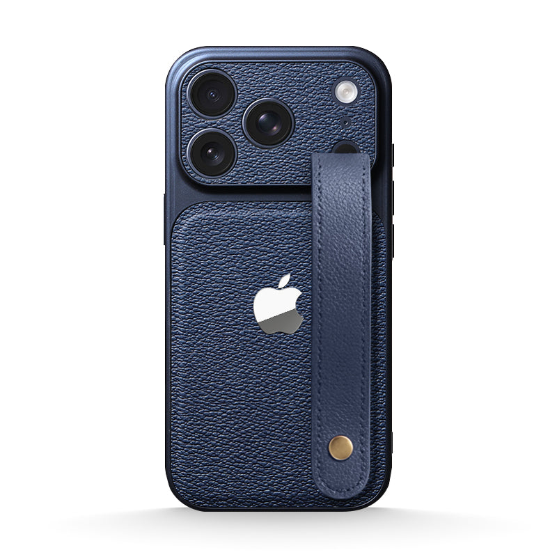 Leather Wristband Case for iPhone 13-18 Series