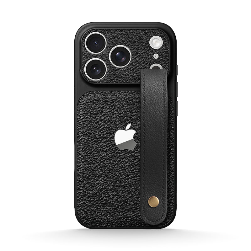 Leather Wristband Case for iPhone 13-18 Series