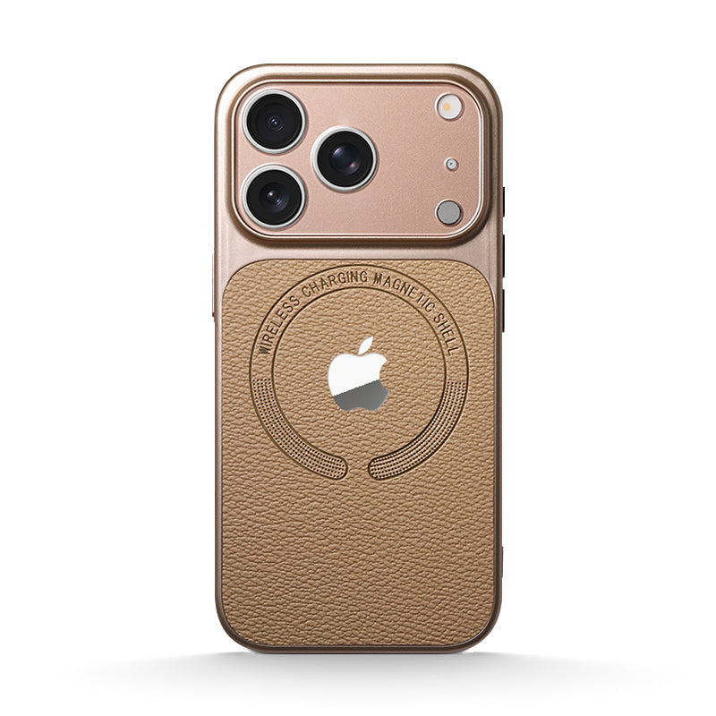 Leather Texture Magsafe Case for iPhone 13-18 Series
