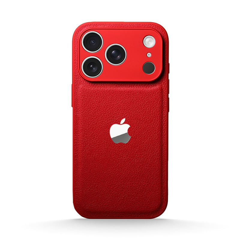Lychee Grain Leather Case for iPhone 12-18 Pro & Pro Max