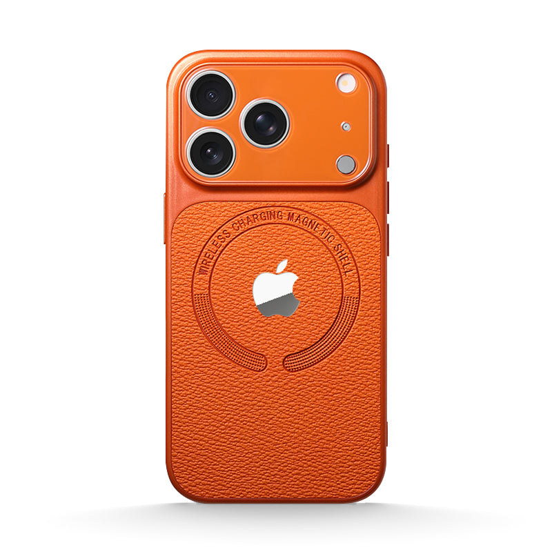 Leather Texture Magsafe Case for iPhone 13-18 Series