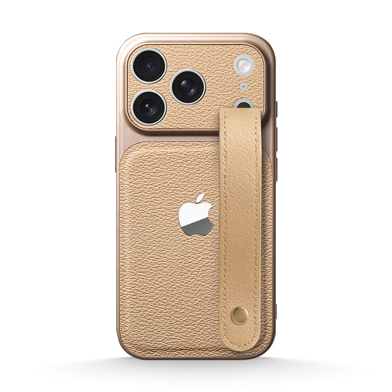 Leather Wristband Case for iPhone 13-18 Series