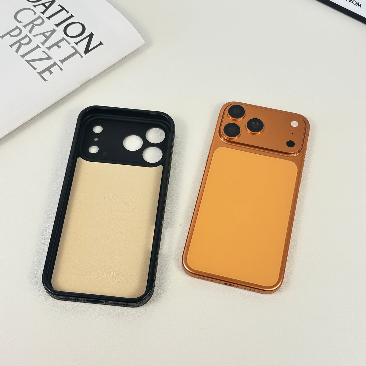 Premium Monogram Magnetic Phone Case with Magsafe for iPhone 12-18 Pro & Pro Max
