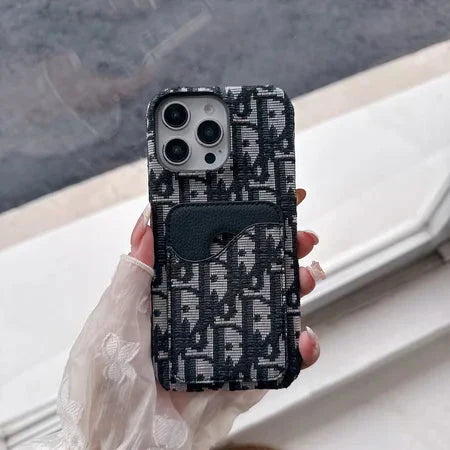 Dior Luxury iPhone Case Card Slot Roxy New 2