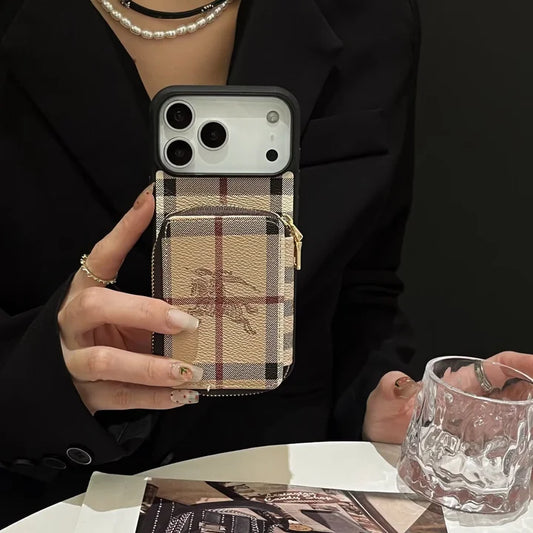 Vintage Check Heritage Phone Case For iPhone 12-17