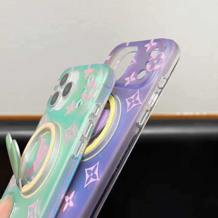 Louis Vuitton Colorful Heart Magnetic Holder For iPhone 17-12
