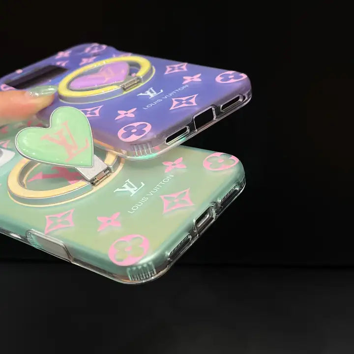 Louis Vuitton Colorful Heart Magnetic Holder For iPhone 17-12