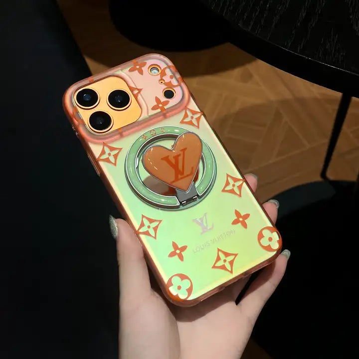 Louis Vuitton Colorful Heart Magnetic Holder For iPhone 17-12