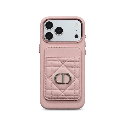 Quilted Dior Luxury Case - iPhone 16-18 Pro & Pro Max
