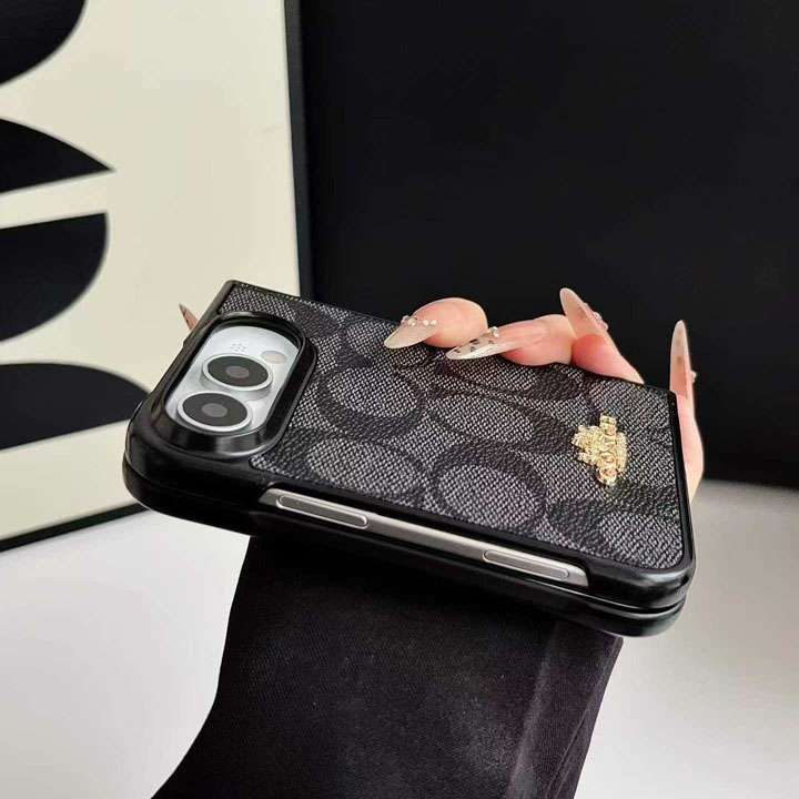 Classic CH Monogram Canvas Case for iPhone Duo
