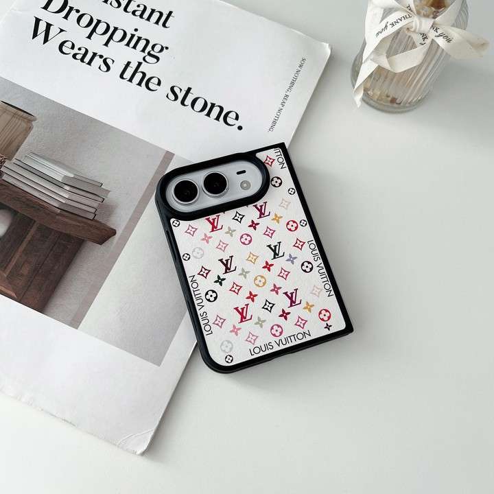 Classic LV Leather Case for iPhone Duo