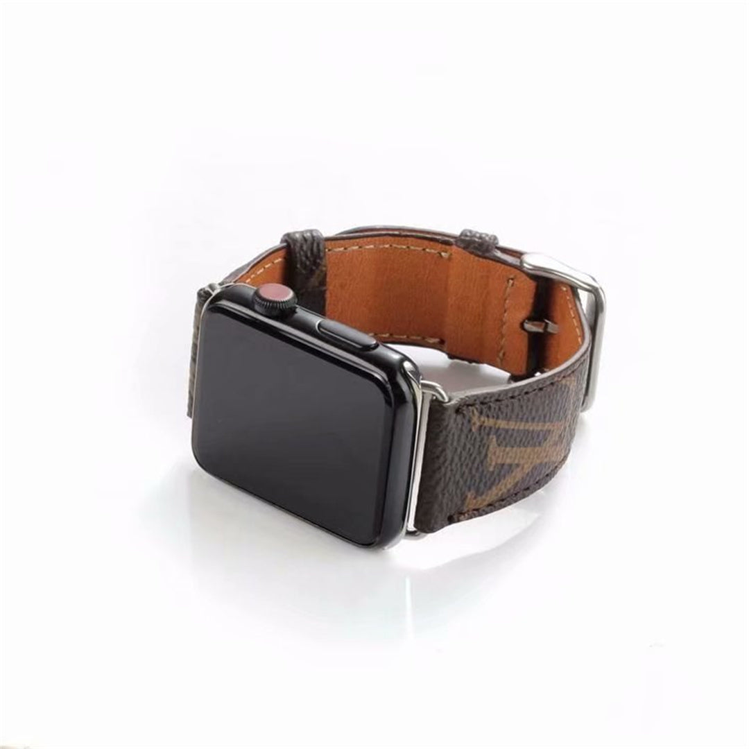 CLASSIC BROWN  LUXURY STRAP FOR APPLE WATCH
