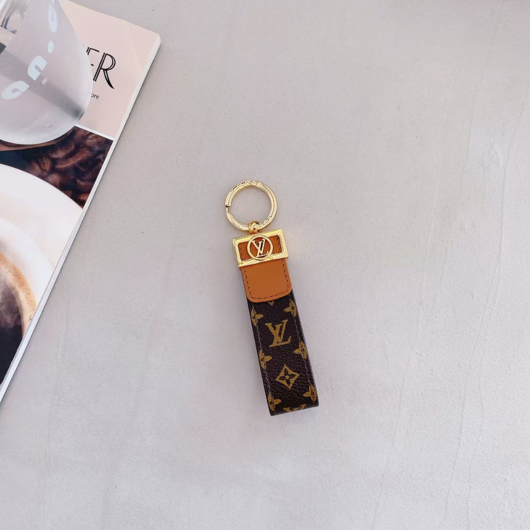 Louis Vuitton Leather Key Chain theroxymob