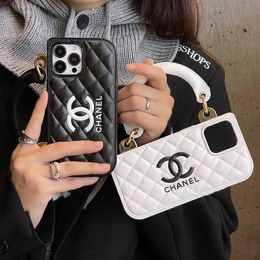 Luxury Quilted Handbag-Inspired Phone Case