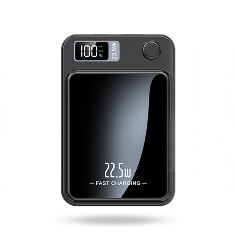 30000mah 22.5w Magnet Power Bank Super Fast Charger Usb To Type C Cable Two-way Fast Charger