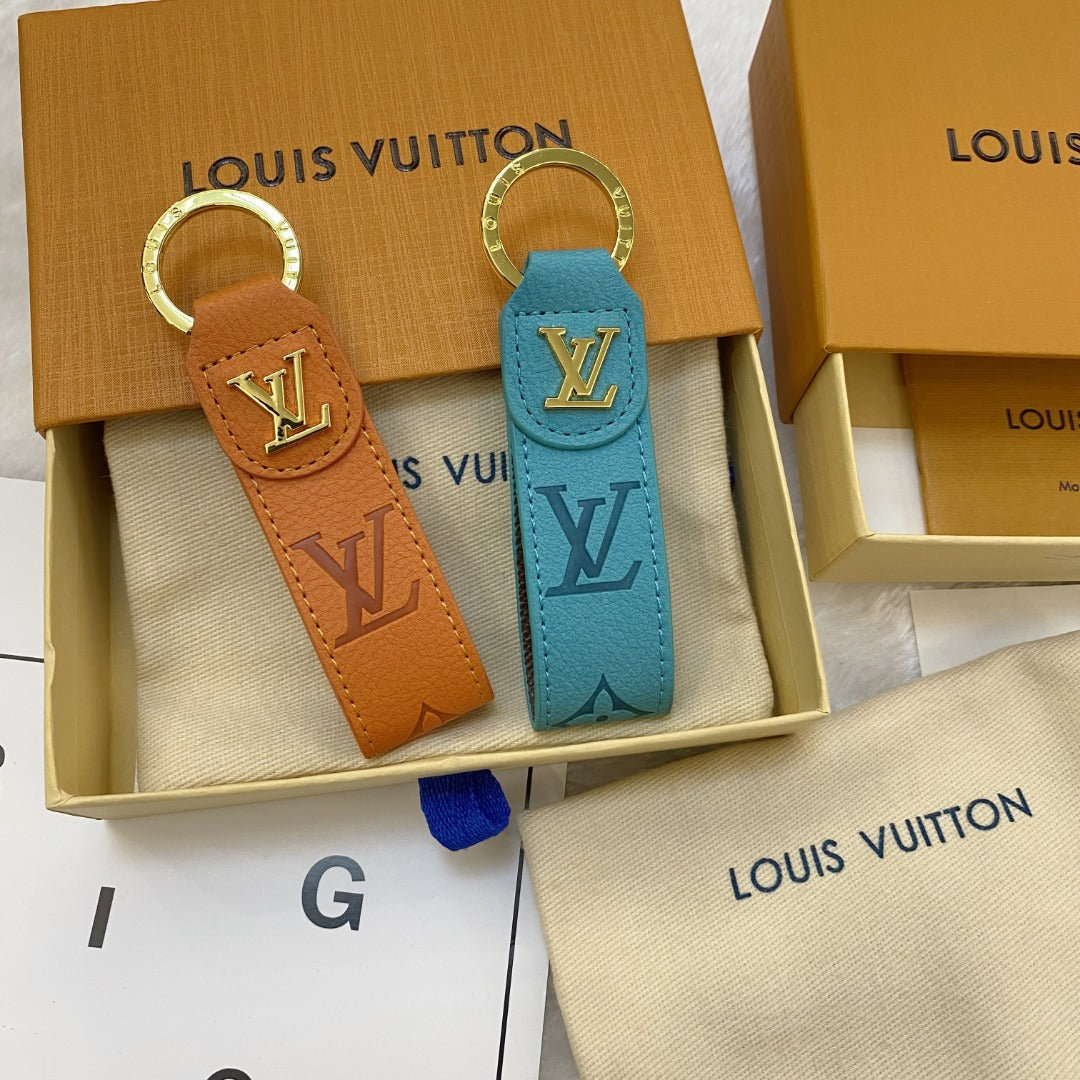 Louis Vuitton Leather Key Chain theroxymob