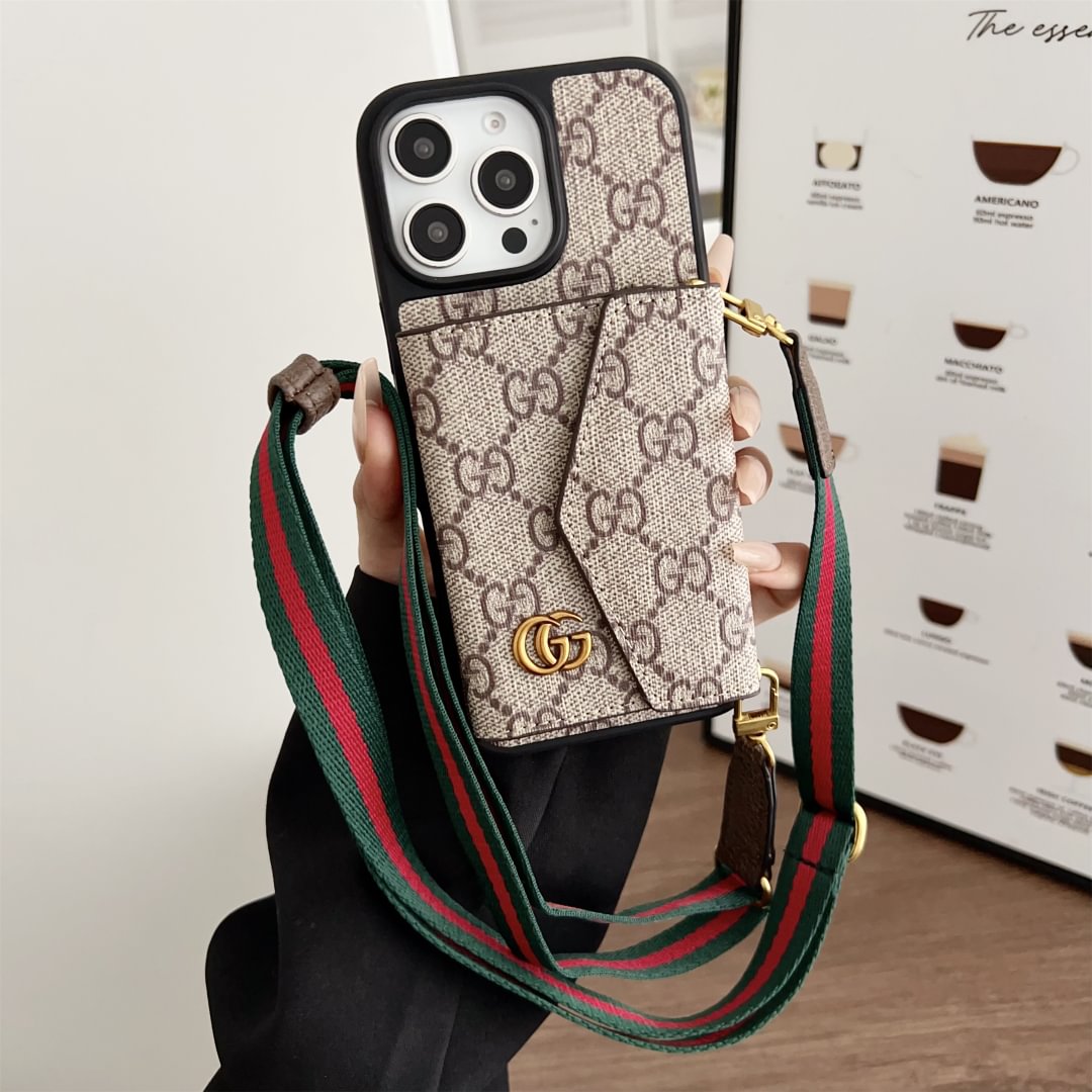Crossbody Wallet Accordion Card Holder Canvas iPhone Leather cases Roxy New 2