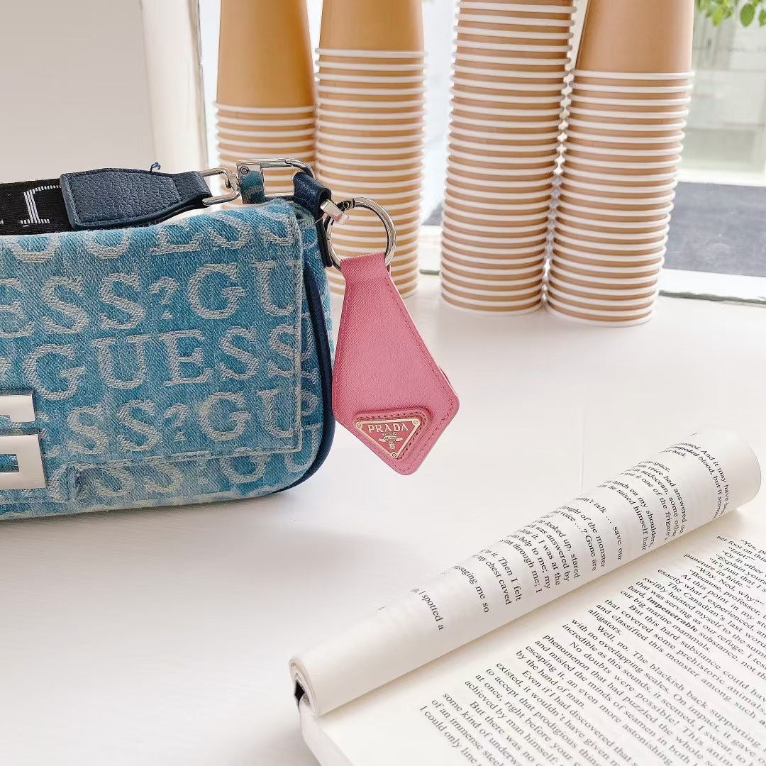 Prada Leather Key Chain theroxymob