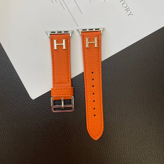 Premium Hermes Leather Watch Strap