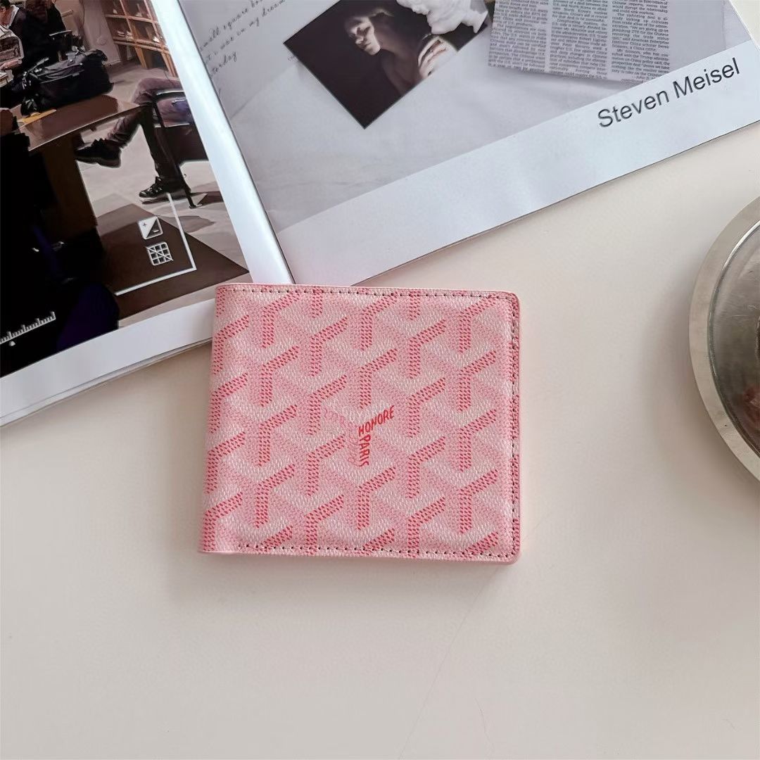 Goyard Victoire Wallet: Classic Goyardine Canvas Bi-Fold