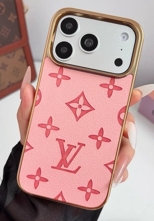 Luxury LV Classic Monogram Case 13-18 Pro & Pro Max