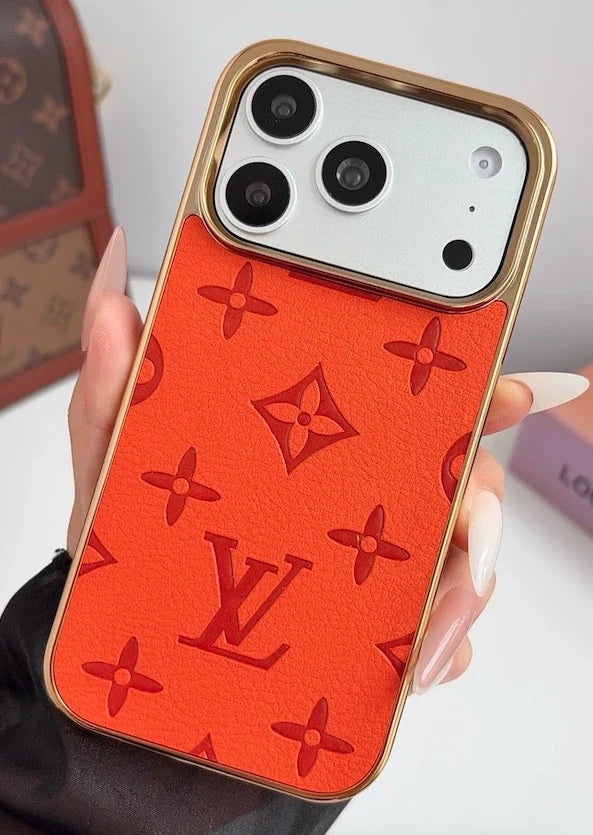 Luxury LV Classic Monogram Case 13-18 Pro & Pro Max