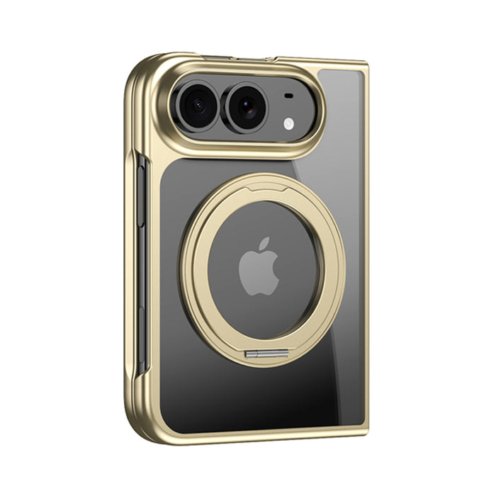 iPhone Duo Transparent Electroplated Magsafe Stand Case