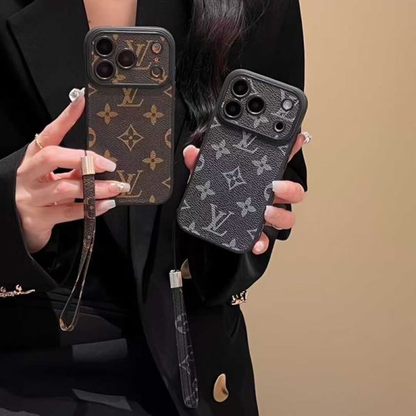 Louis Vuitton Phone Monogram Case with Strap For iPhone 17 /16 /15 /14
