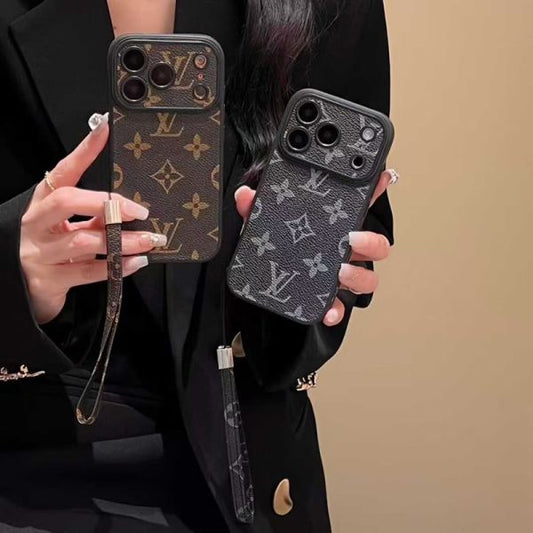 Louis Vuitton Phone Monogram Case with Strap For iPhone 17 /16 /15 /14