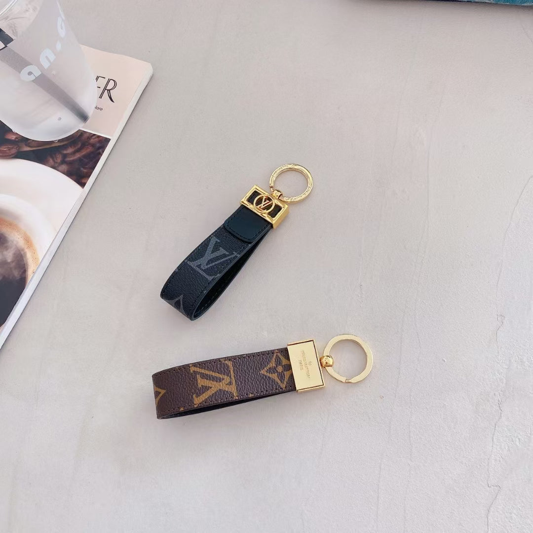 Louis Vuitton Leather Key Chain theroxymob