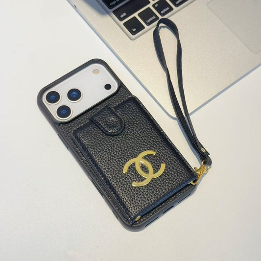Chanel Luxury Leather iPhone Case THEROXYMOB