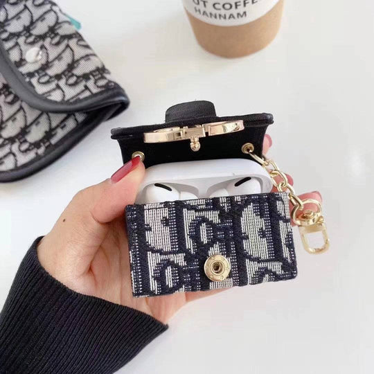 Iconic Luxury AirPods Case Fashionable Accessory