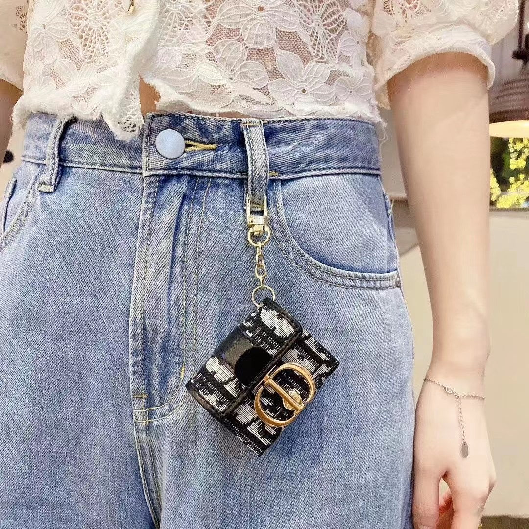 Iconic Luxury AirPods Case Fashionable Accessory