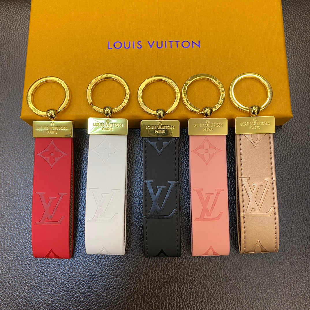 Louis Vuitton Leather Key Chain theroxymob