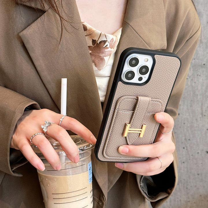 Luxury Leather iPhone Case Roxy New 2
