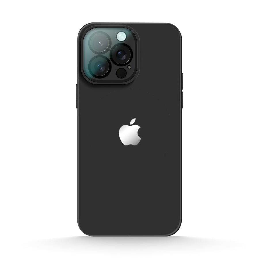 Luxury Frosted Case with Lens Tempered Glass Protection For iPhone 13 / 12 / 11