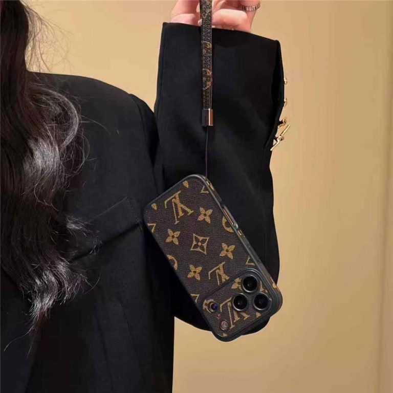 Louis Vuitton Phone Monogram Case with Strap For iPhone 17 /16 /15 /14