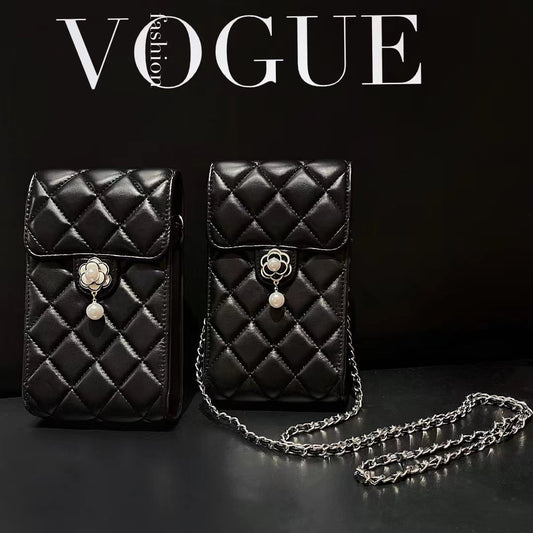 Luxury Genuine Leather Crossbody Phone Bag Roxy New