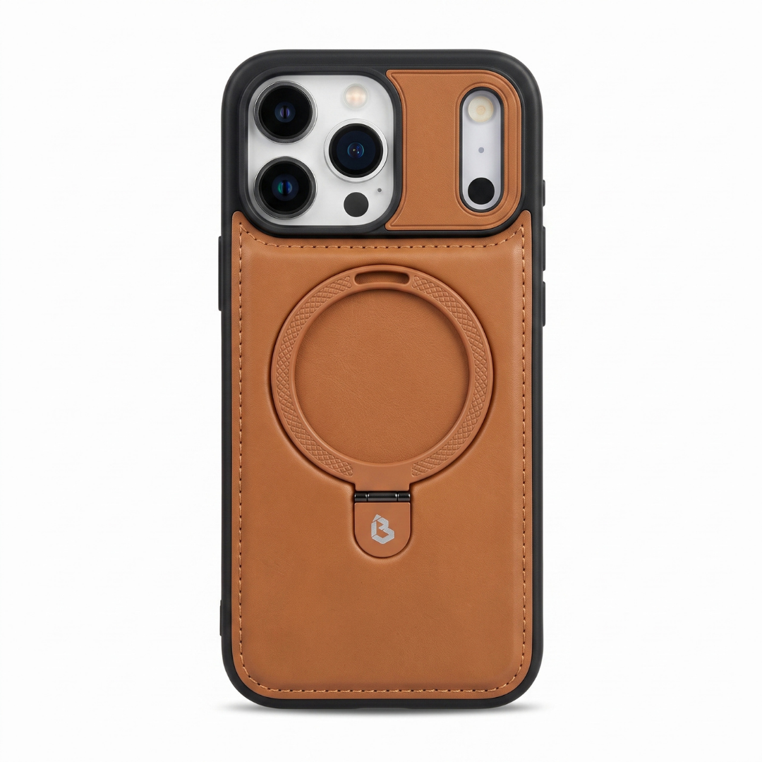 Luxurious Invisible Stand Phone Case For iPhone 12-18 Series