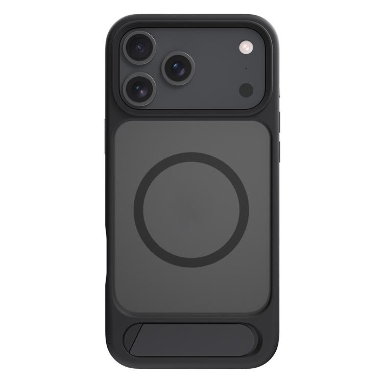 MagSafe Invisible Tilt Holder PC Hybrid TPU Case For iPhone 17 / 16 / 15 / 14