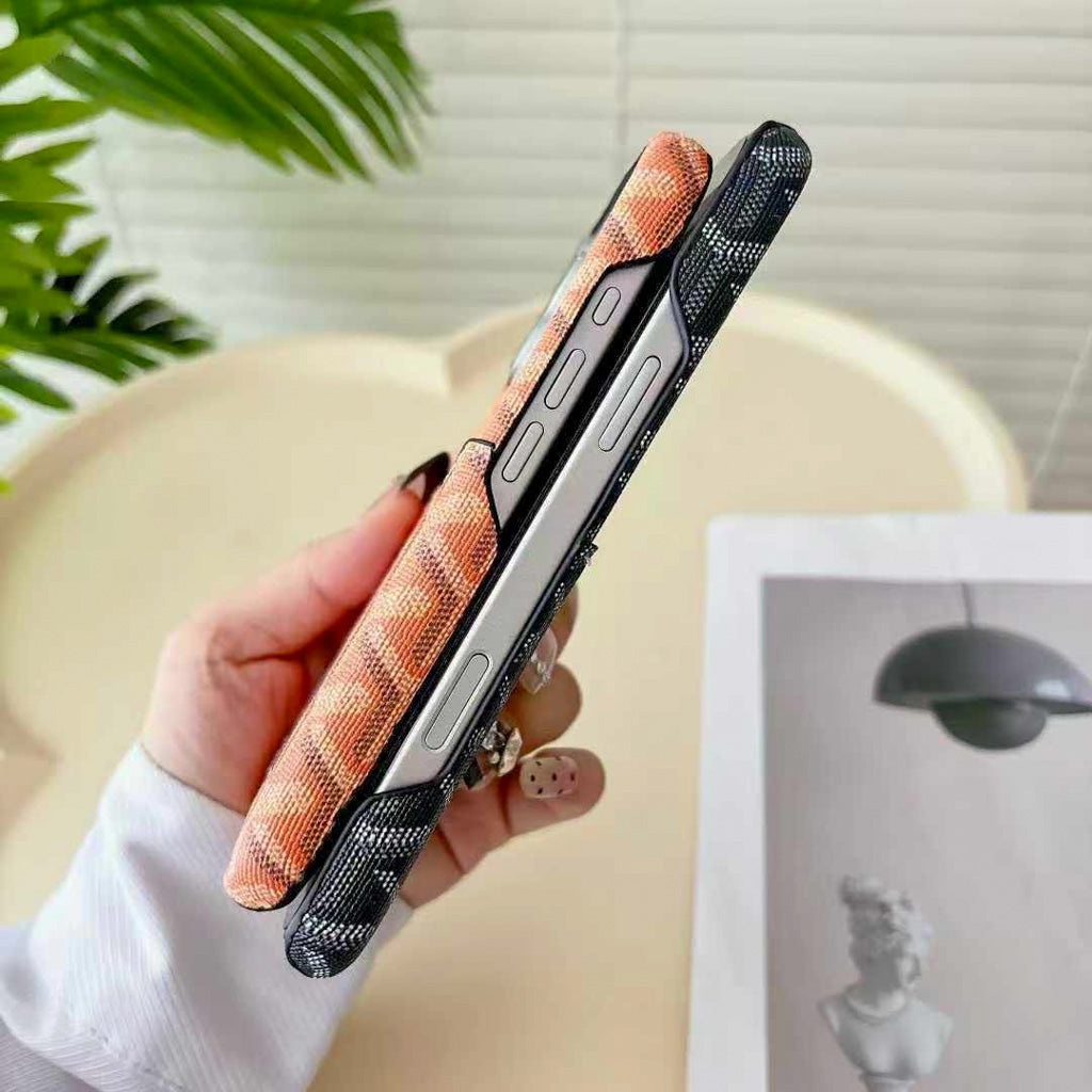 Goyard Phone Case Card Holder for iPhone 13-17