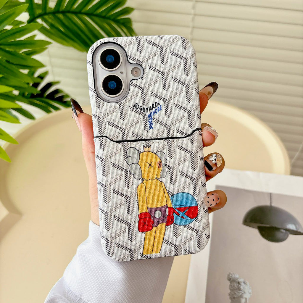 Goyard Phone Case Card Holder for iPhone 13-17