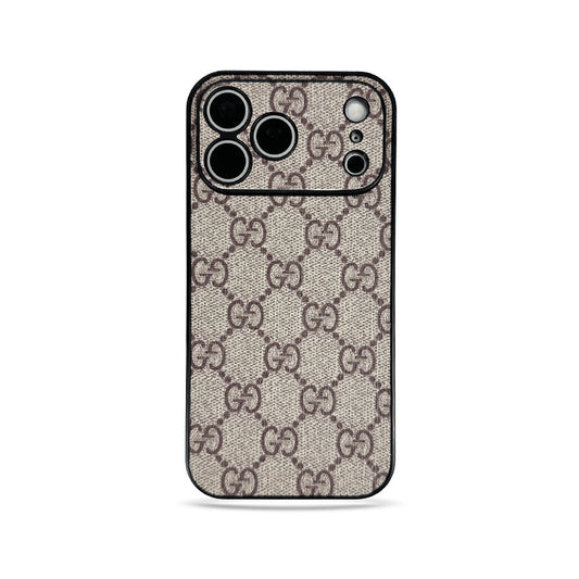 Designer Monogram Gucci Case for iPhone 12-18 Pro & Pro Max