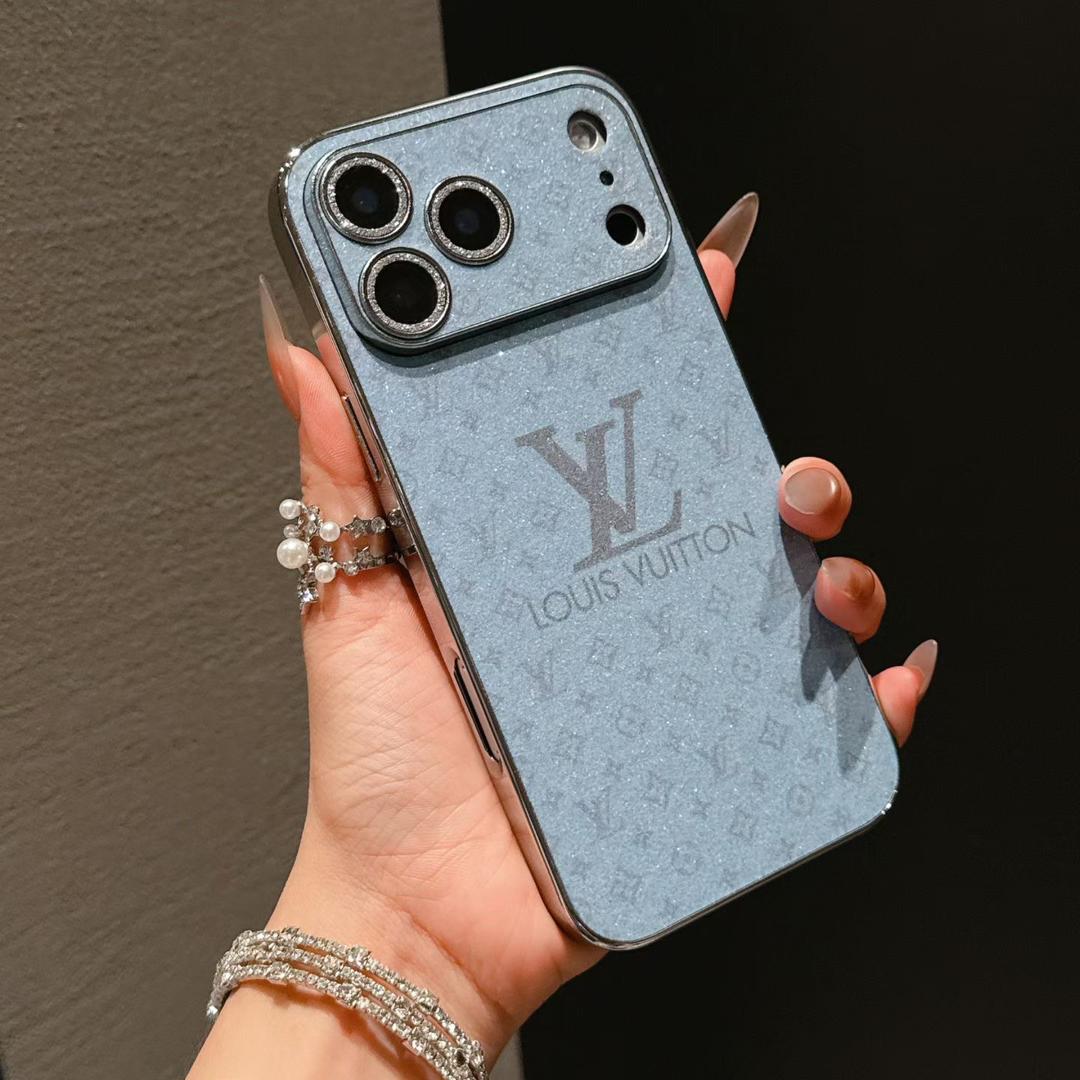 Lv Shiny Phone Case for iPhone 17/ 16/ 15/ 14