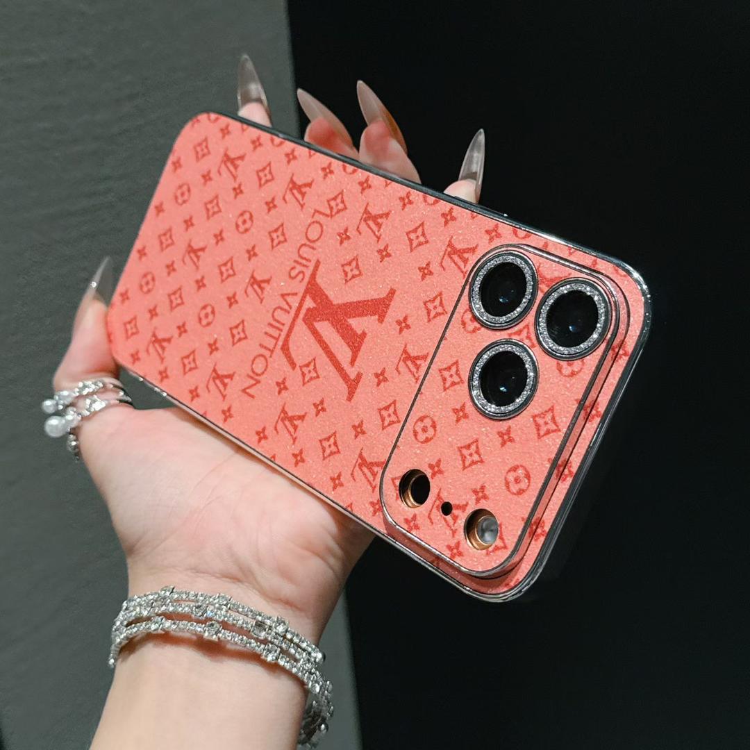 Lv Shiny Phone Case for iPhone 17/ 16/ 15/ 14