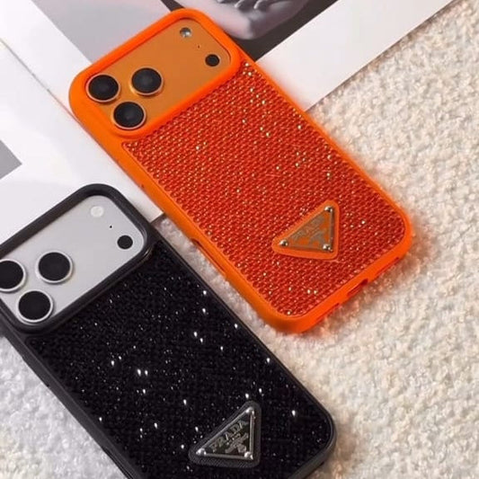 Haute Crystal Embellished Phone Case For iPhone 12-17