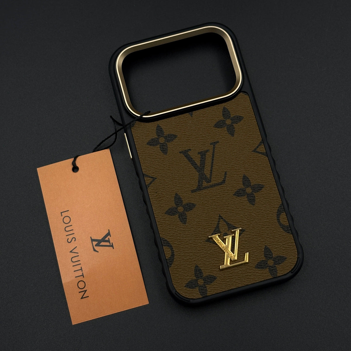 Luxury Fashion Brand Classic Monogram Case 13-18 Pro & Pro Max
