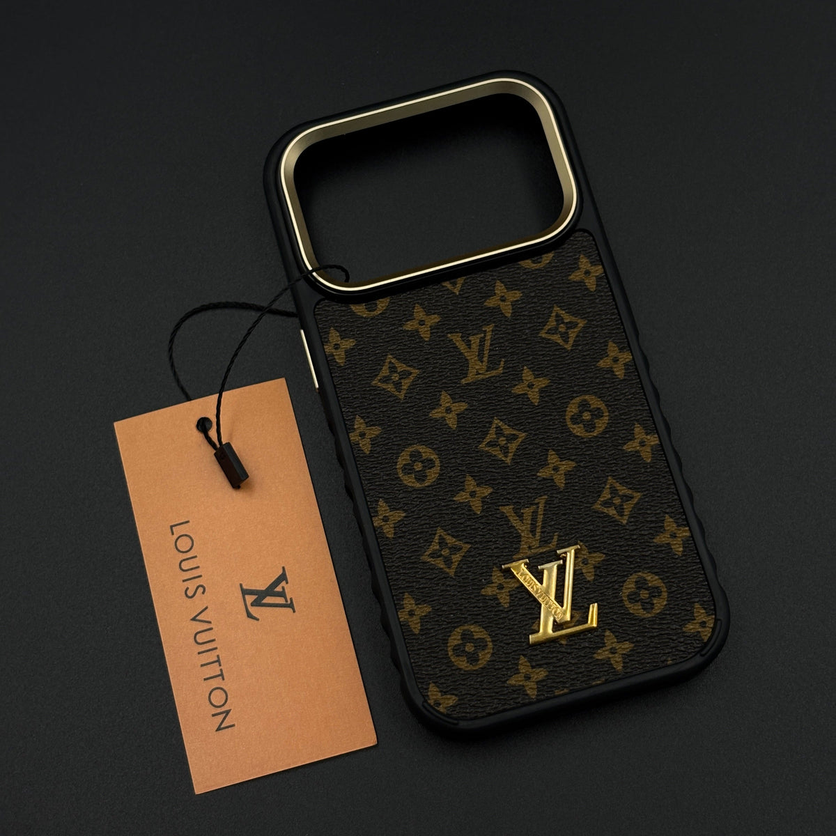 Luxury Fashion Brand Classic Monogram Case 13-18 Pro & Pro Max