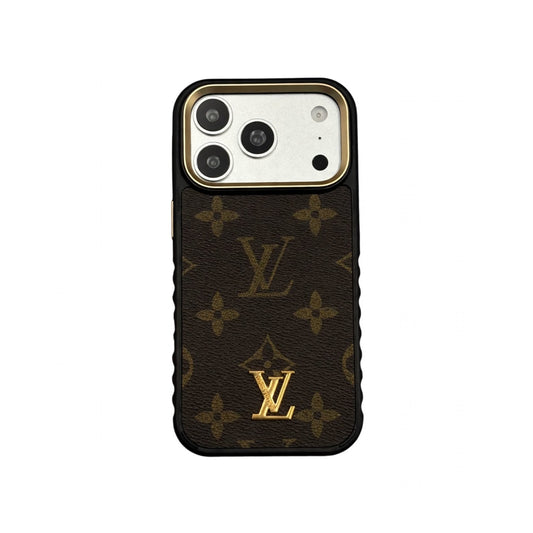 Luxury Fashion Brand Classic Monogram Case 13-18 Pro & Pro Max