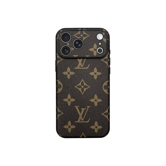 Premium Brown Phone Case For iPhone 17/ 16 / 15 / 14